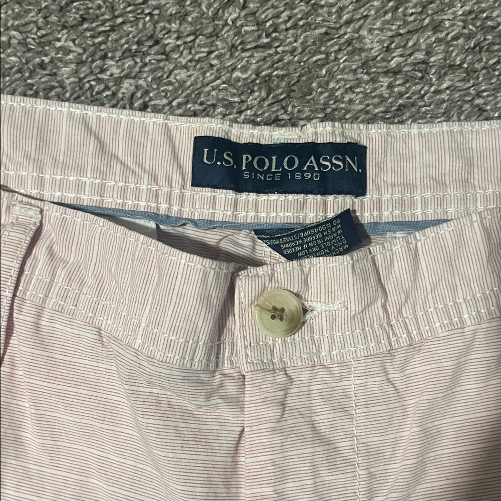 Polo by Ralph Lauren Light Pink Men's Flat Front Shorts - Picture 2 of 4